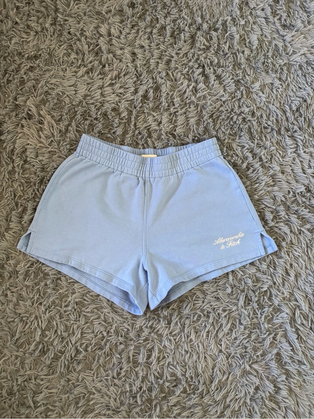 Abercrombie & Fitch light blue shorts
